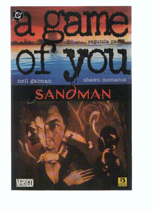 SANDMAN- Un Juego de Ti: Numero 02 - Neil Gaiman (Zinco 1993) 