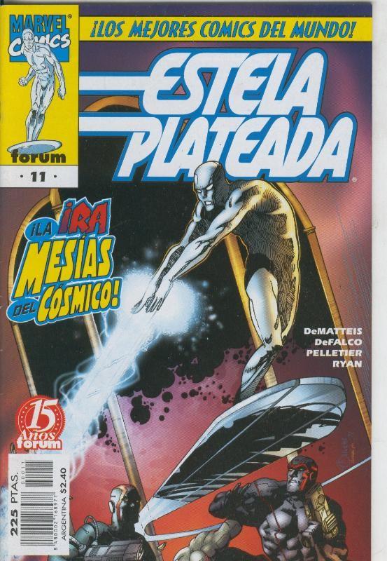 Estela Plateada volumen 3 numero 11: paginas fuera de registro, pieza curiosa