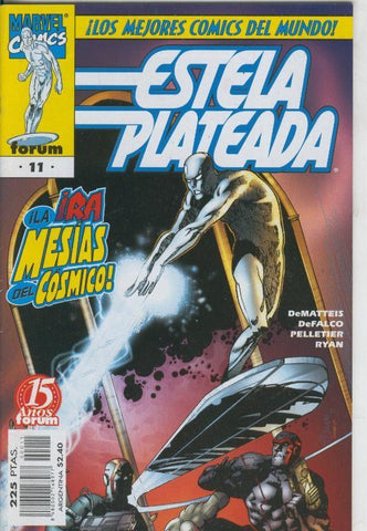 Estela Plateada volumen 3 numero 11: paginas fuera de registro, pieza curiosa