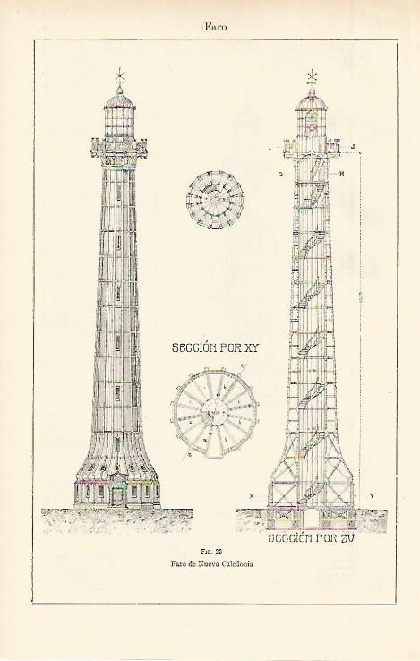 LAMINA ESPASA 2436: Faro de Nueva Caledonia