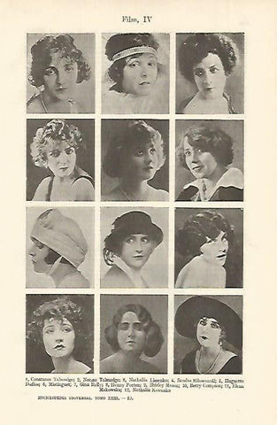 LAMINA ESPASA 2516: Esstrellas femeninas de cine
