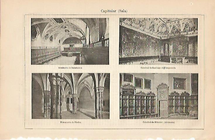 LAMINA ESPASA 4260: Sala Capitular 