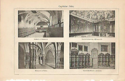 LAMINA ESPASA 4260: Sala Capitular 