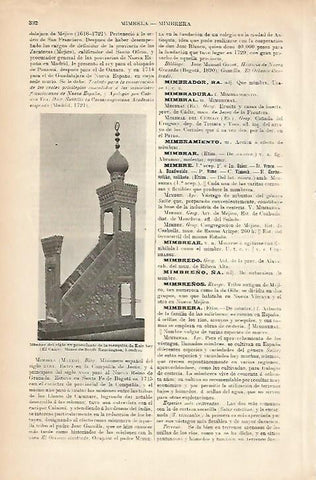 LAMINA ESPASA 5180:  Mimbar de la mezquita Kait Bey de El Cairo