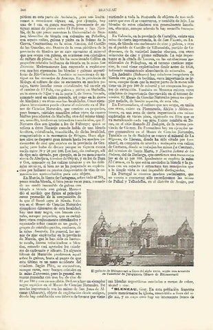LAMINA ESPASA 8184: Palacio de Blerancourt acuarela de Tavernier de Junquieres