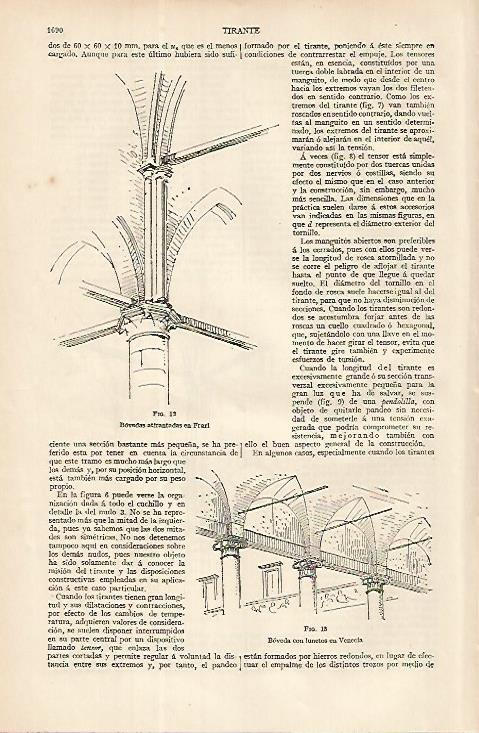 LAMINA ESPASA 8510: Bovedas en Frari y Venecia