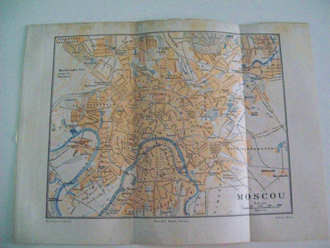 LAMINA ESPASA 8806: Plano de Moscu