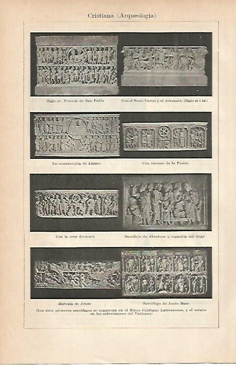 LAMINA ESPASA 14218: Arqueologia cristiana