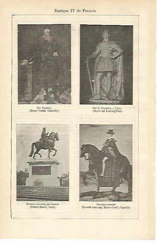 LAMINA ESPASA 16053: Enrique IV de Francia