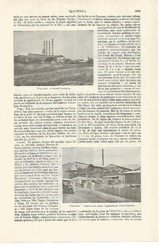 LAMINA ESPASA 17485: Central Azucarera y empresa de carnes en Venezuela