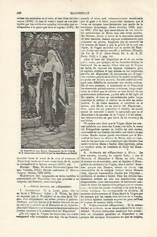 LAMINA ESPASA 18514: El Magnificat por Tissot