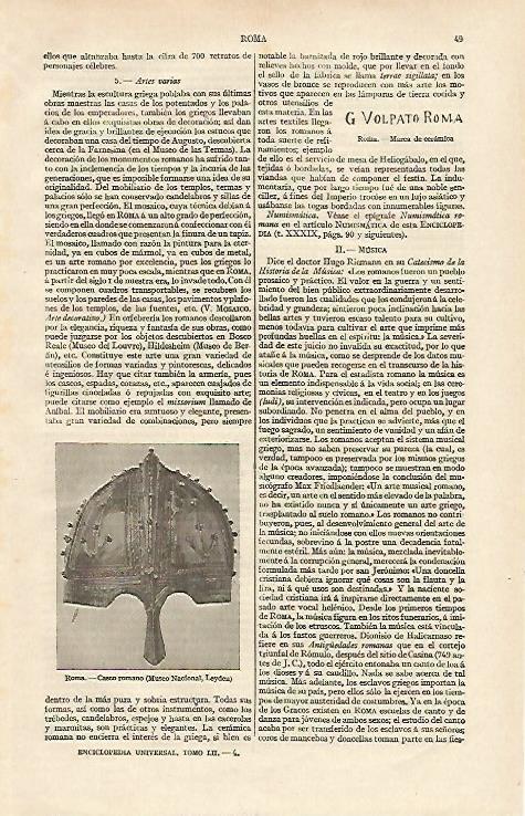 LAMINA ESPASA 16879: Casco romano