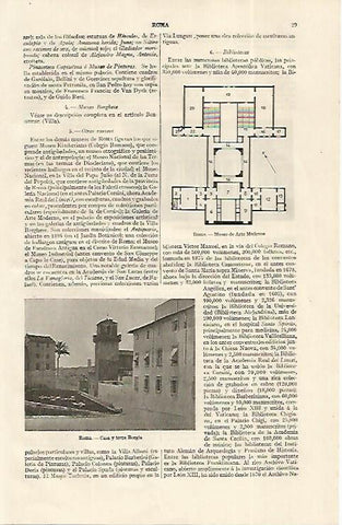 LAMINA ESPASA 19177: Casa Borgia en Roma