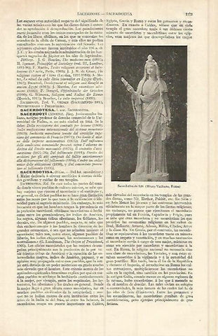 LAMINA ESPASA 17124: Sacerdotisa de Isis