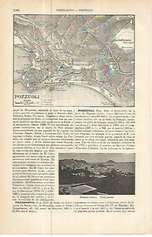 LAMINA ESPASA 10626: Plano de Pozzuoli Italia