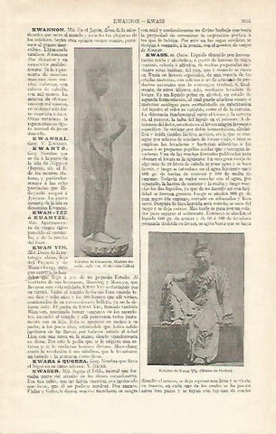 LAMINA ESPASA 21190: Estatua de Kwannon