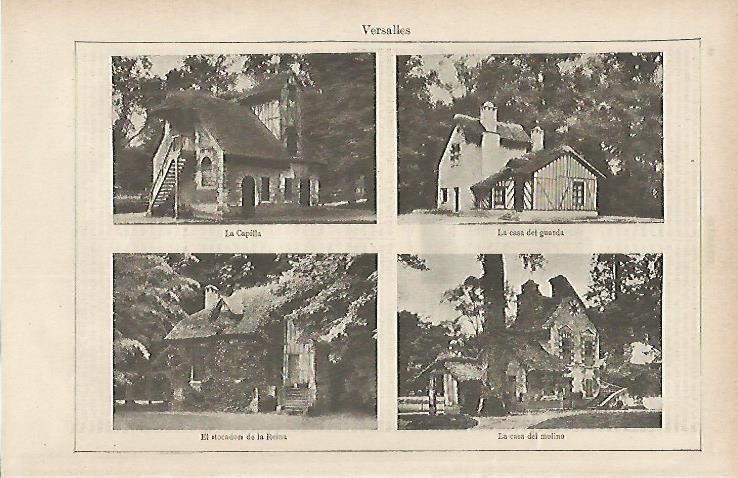 LAMINA DE ESPASA 229: Imagenes de Versalles
