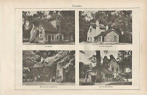 LAMINA DE ESPASA 229: Imagenes de Versalles