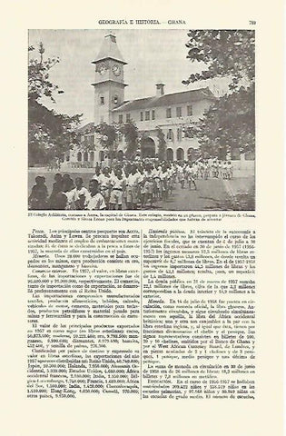 LAMINA ESPASA 21737: Colegio Achimota en Ghana