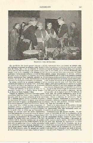 LAMINA ESPASA 22066: Firma del Concordato