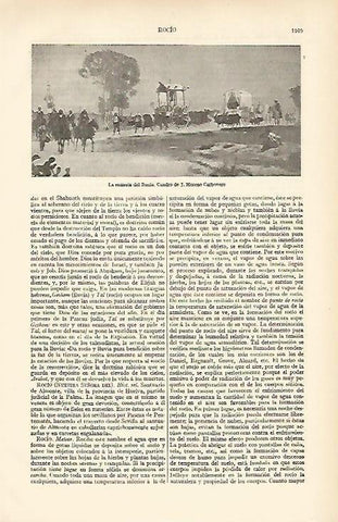 LAMINA ESPASA 6724: Romeria de El Rocio cuadro de J. Moreno Carbonero