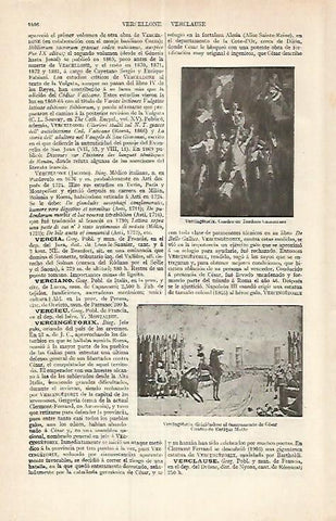 LAMINA ESPASA 17549: Vercingetorix por Chaseriau