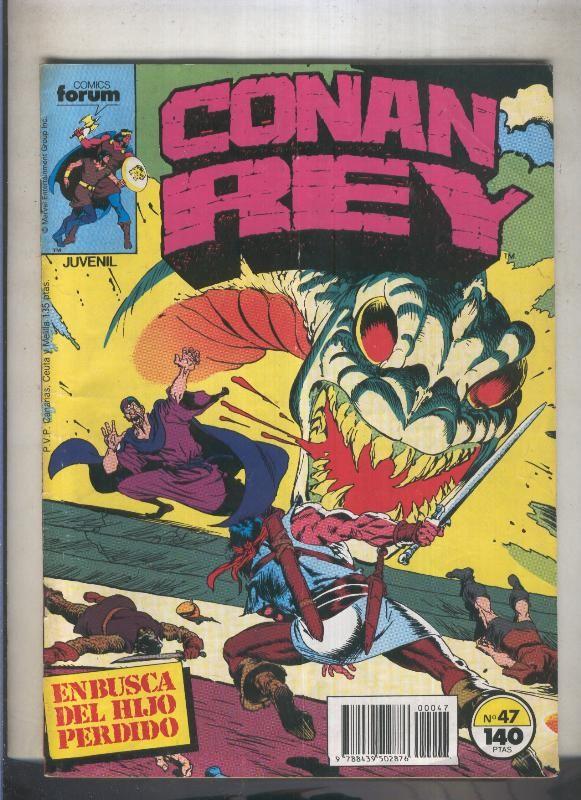 Conan Rey numero 47 (numerado 1 en trasera)