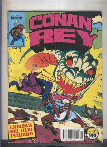 Conan Rey numero 47 (numerado 1 en trasera)