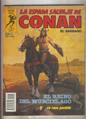 La Espada Salvaje de Conan primera edicion numero 016 (numerado 2 en trasera)