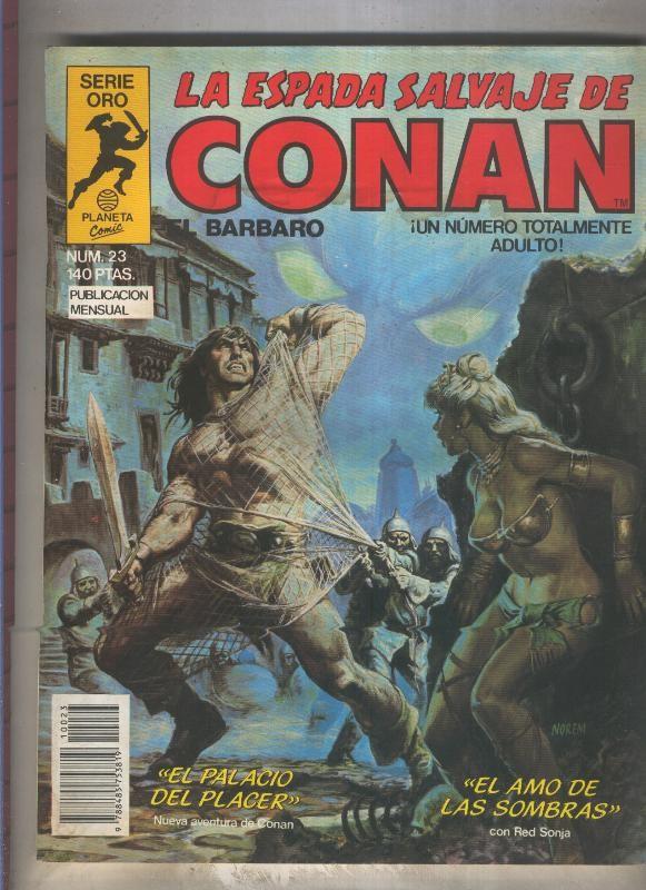 La Espada Salvaje de Conan primera edicion numero 023 (numerado 2 en trasera)
