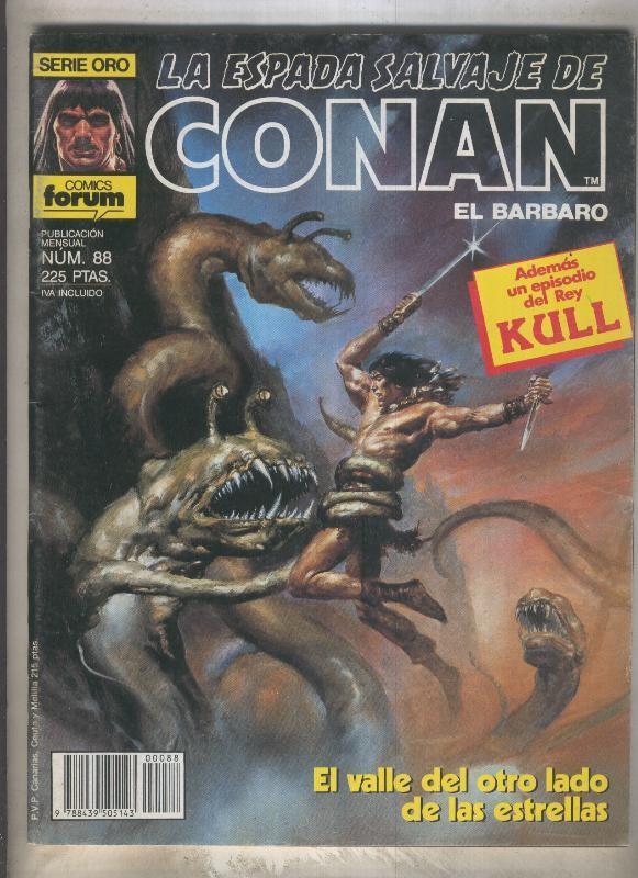 La Espada Salvaje de Conan primera edicion numero 088 (numerado 3 en trasera)