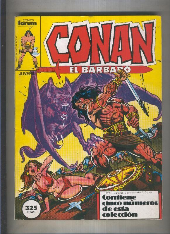Conan el Barbaro volumen 1, primera edicion retapado numero 081 al 085 
