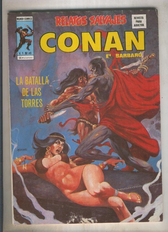 Relatos Salvajes numero 48: Conan (numerado 1 en trasera)