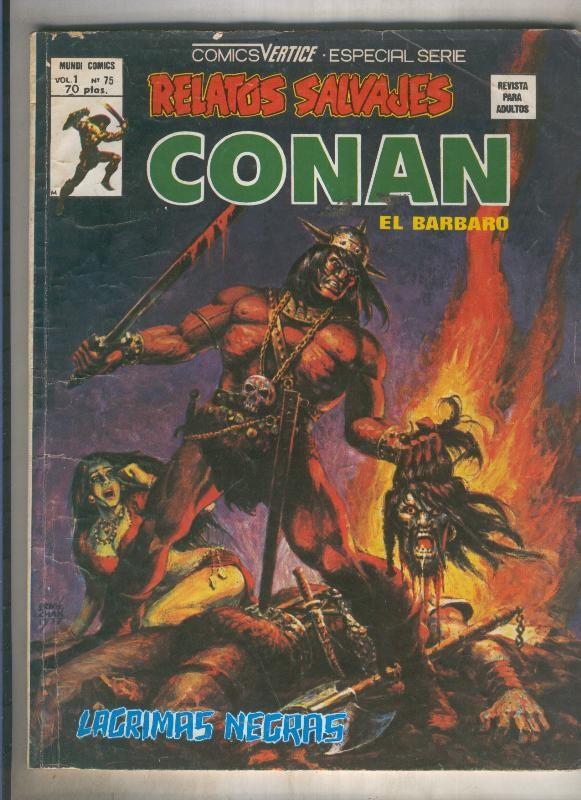 Relatos Salvajes numero 75: Conan (numerado 1 en trasera)