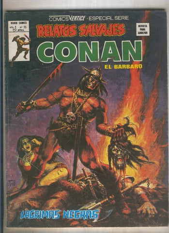 Relatos Salvajes numero 75: Conan (numerado 4 en trasera)