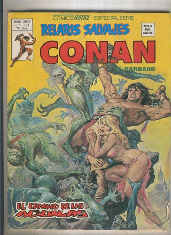 Relatos Salvajes numero 78: Conan (numerado 4 en trasera)