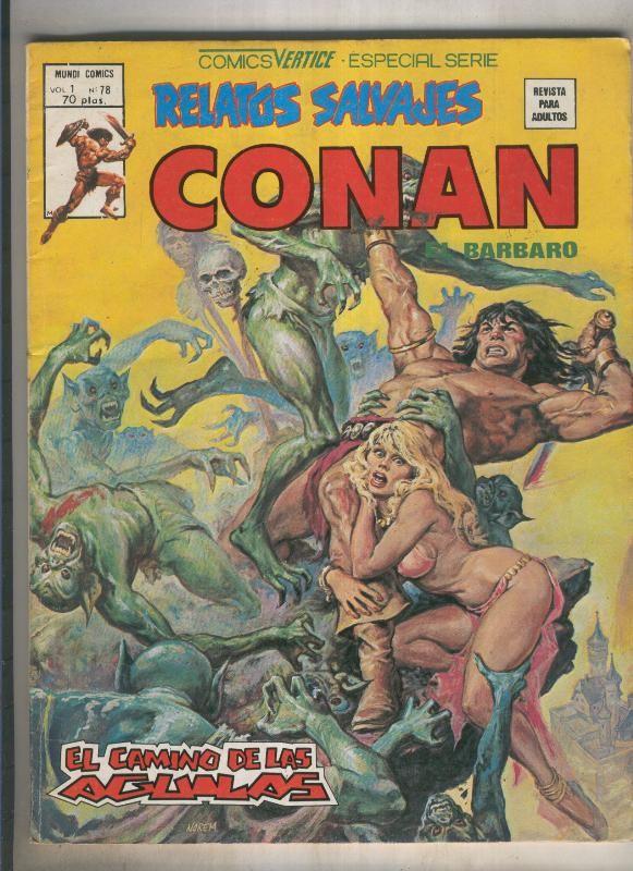 Relatos Salvajes numero 78: Conan (numerado 5 en trasera)