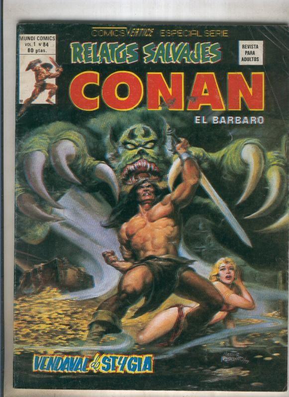 Relatos Salvajes numero 84: Conan (numerado 5 en trasera)