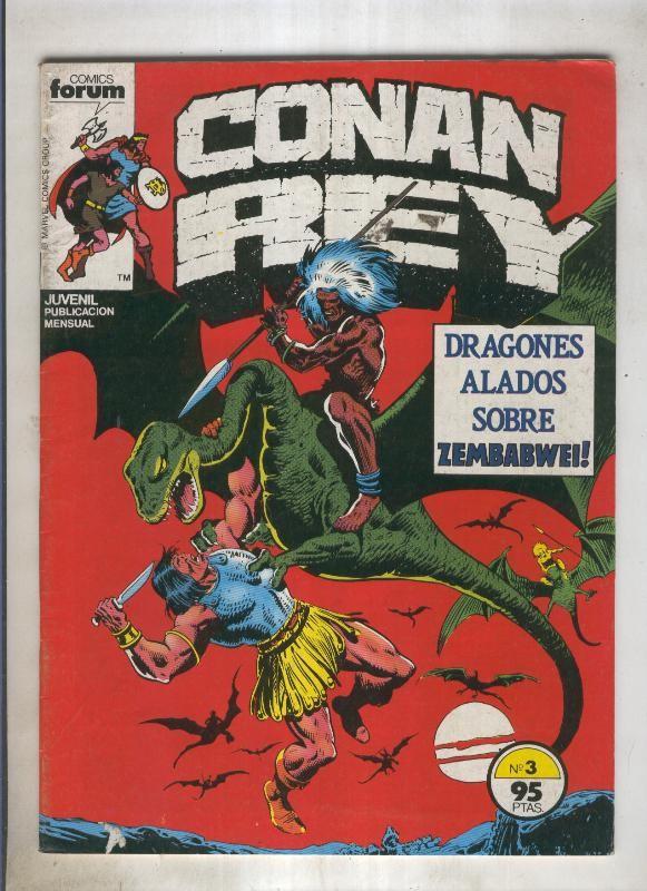 Conan Rey numero 03 (numerado 4 en trasera)