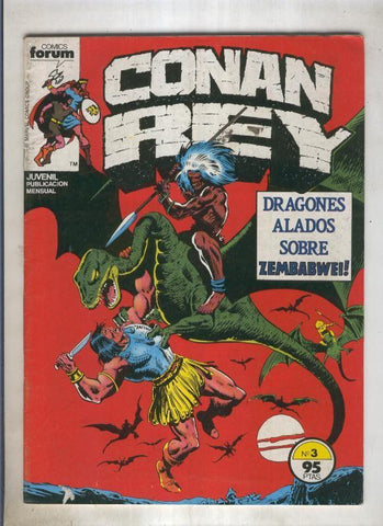 Conan Rey numero 03 (numerado 4 en trasera)