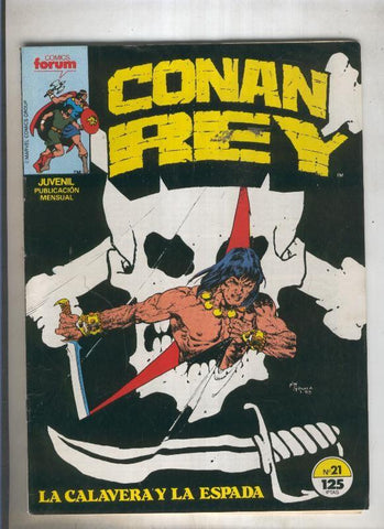 Conan Rey numero 21 (numerado  1 en trasera)