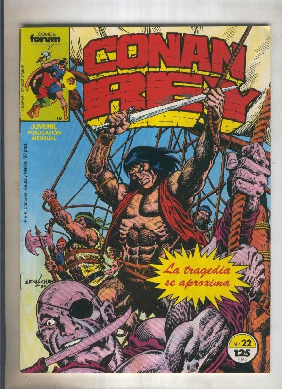 Conan Rey numero 22 (numerado 2 en trasera)