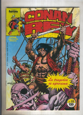 Conan Rey numero 22 (numerado 2 en trasera)