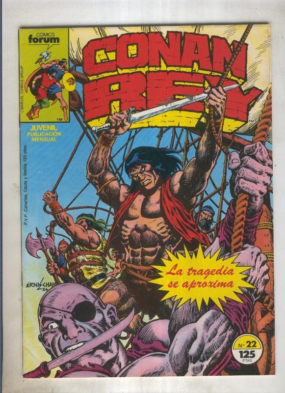 Conan Rey numero 22 (numerado 3 en trasera)
