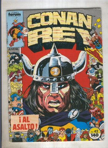 Conan Rey numero 42 (numerado 2 en trasera)
