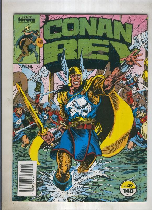 Conan Rey numero 49 (numerado 3 en trasera)