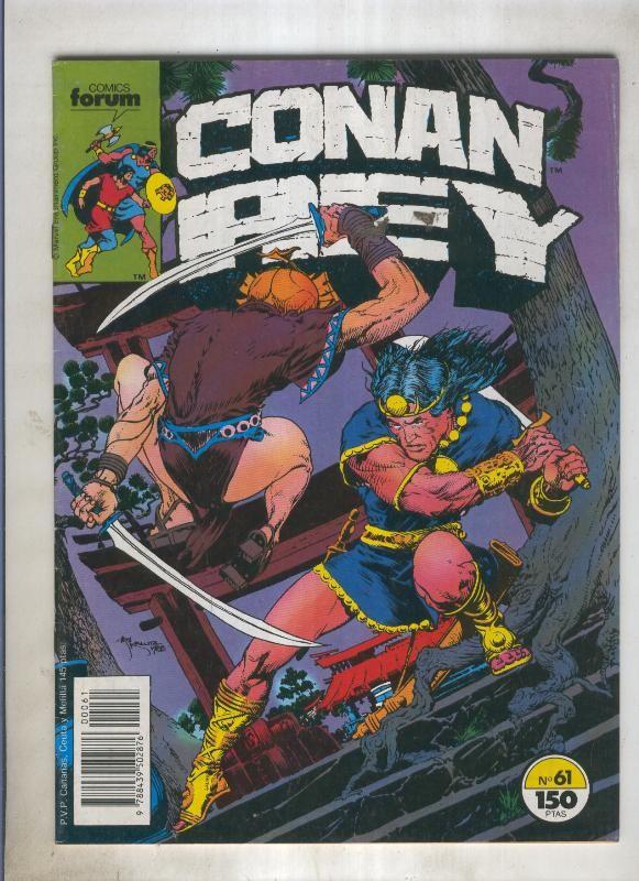 Conan Rey numero 61 (numerado 3 en trasera)