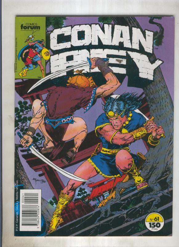 Conan Rey numero 61 (numerado 5 en trasera)