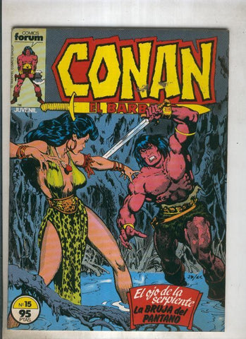 Conan el Barbaro primera edicion numero 015 (numerado 1 en trasera)