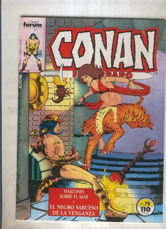 Conan el Barbaro primera edicion numero 078 (numerado 3 en trasera)